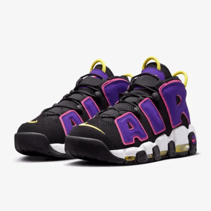 Men's Air More Uptempo 96' Black Court Purple Shoes
