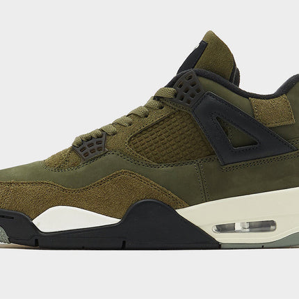 Men's Air Jordan 4 Retro SE Craft Ã¢â‚¬ËœMedium OliveÃ¢â‚¬â„¢ Shoes