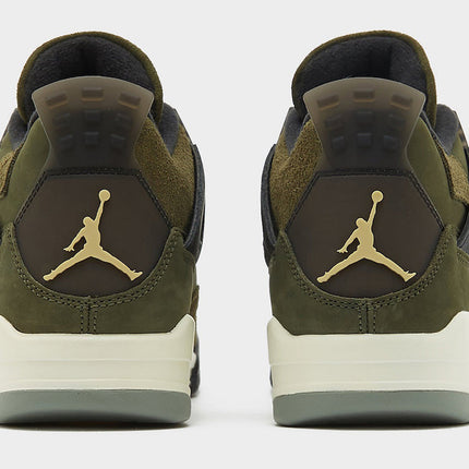 Men's Air Jordan 4 Retro SE Craft Ã¢â‚¬ËœMedium OliveÃ¢â‚¬â„¢ Shoes