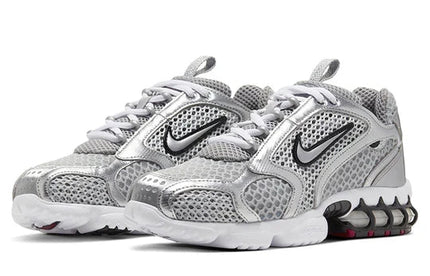 Men's Nike Air Zoom Spiridon Caged 2 Metallic Silver Shoes