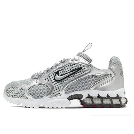 Men's Nike Air Zoom Spiridon Caged 2 Metallic Silver Shoes