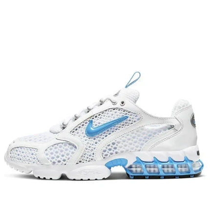 Men's Nike Air Zoom Spiridon Caged 2 White University Blue Shoes