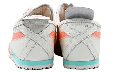 Men's Mexico 66 Slip-On White Aqua Orange Shoes