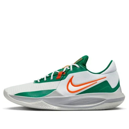 Men's Nike Precision 6 Malachite Safety Orange Shoes