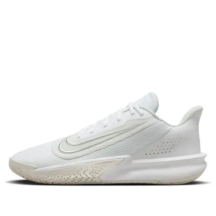 Men's Nike Precision 7 White Photon Dust Grey Shoes
