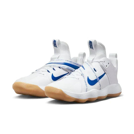 Men's Nike React Hyperset White Blue Shoes