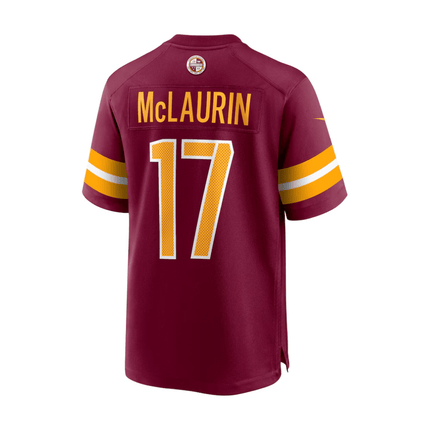 Terry McLaurin Washington Commanders 2025 Pro Bowl Patch Game Men Jersey - Burgundy