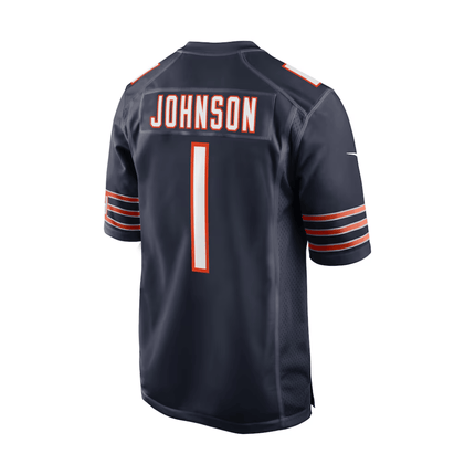 Jaylon Johnson Chicago Bears 2025 Pro Bowl Patch Game Men Jersey - Navy
