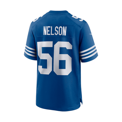 Quenton Nelson Indianapolis Colts 2025 Pro Bowl Patch Game Men Jersey - Royal