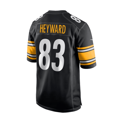 Cameron Heyward Pittsburgh Steelers 2025 Pro Bowl Patch Game Men Jersey - Black