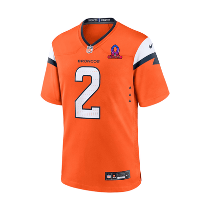 Patrick Surtain II Denver Broncos 2025 Pro Bowl Patch Game Men Jersey - Orange