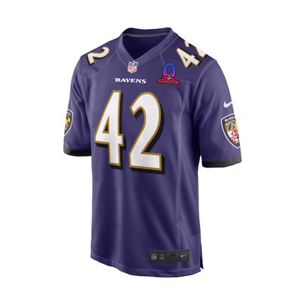Patrick Ricard Baltimore Ravens 2025 Pro Bowl Patch Game Men Jersey - Purple