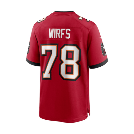 Tristan Wirfs Tampa Bay Buccaneers 2025 Pro Bowl Patch Game Men Jersey - Red