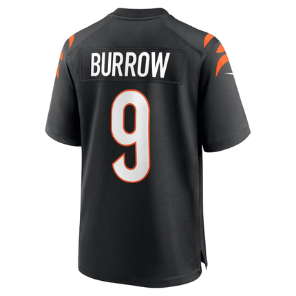 Joe Burrow Cincinnati Bengals 2025 Pro Bowl Patch Game Men Jersey - Black