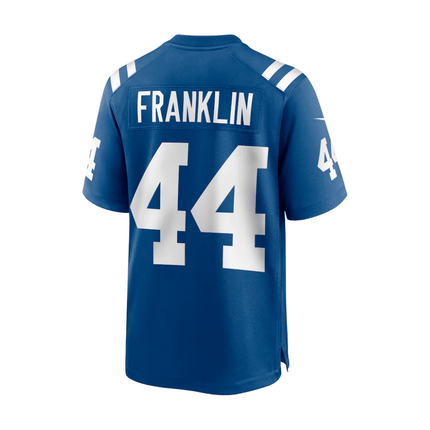 Zaire Franklin Indianapolis Colts 2025 Pro Bowl Patch Game Men Jersey - Royal