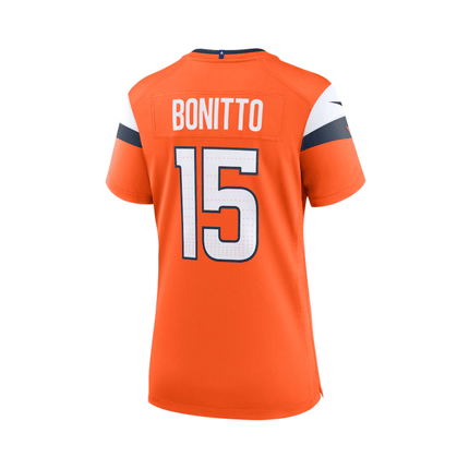Nik Bonitto Denver Broncos 2025 Pro Bowl Patch Game Jersey - Orange