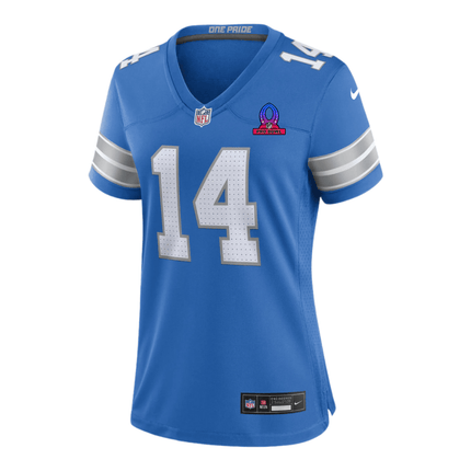 Amon-Ra St. Brown Detroit Lions 2025 Pro Bowl Patch Game Jersey - Blue