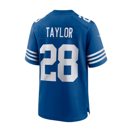 Jonathan Taylor Indianapolis Colts 2025 Pro Bowl Patch Game Men Jersey - Royal