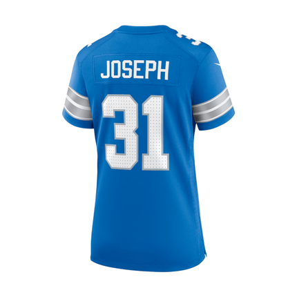 Kerby Joseph Detroit Lions 2025 Pro Bowl Patch Game Jersey - Blue