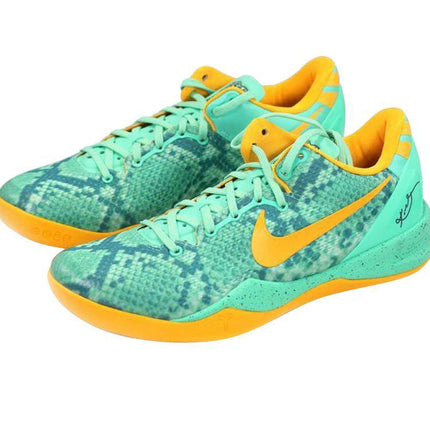 Men's Kobe 8 Green Glow Laser Orange Shoes