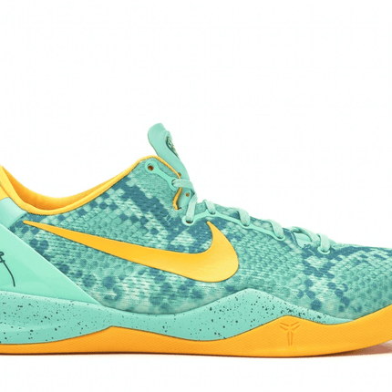 Men's Kobe 8 Green Glow Laser Orange Shoes