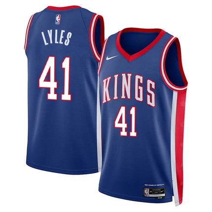 Trey Lyles Sacramento Kings 2024-2025 City Edition Fan Support Team Blue Jersey