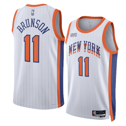 Jalen Brunson New York Knicks 2024-2025 City Edition Fan Support Team Jersey