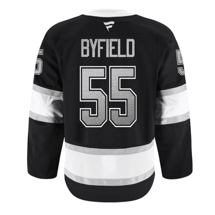 Quinton Byfield Los Angeles Kings 2025 Pro Home Jersey - Black