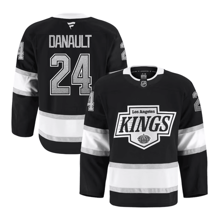 Phillip Danault Los Angeles Kings 2025 Pro Home Jersey - Black