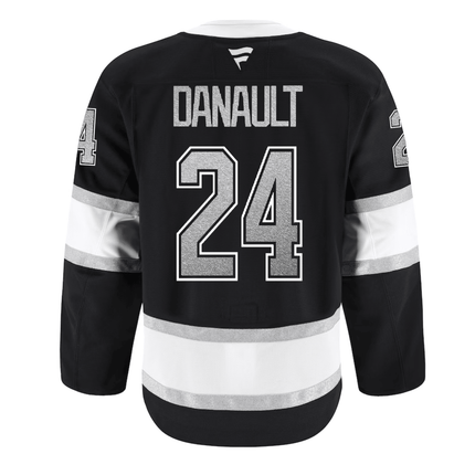 Phillip Danault Los Angeles Kings 2025 Pro Home Jersey - Black