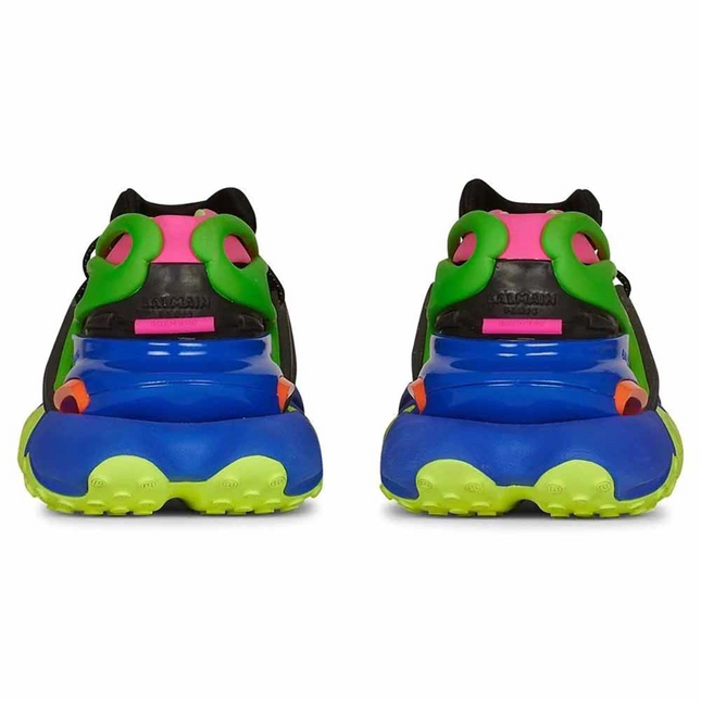 Men's Balmain Unicorn Low-Top Multicolor Sneakers
