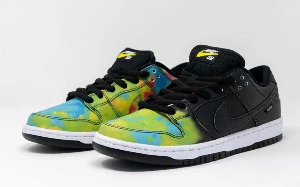 Men's Civilist x Nike SB Dunk Low Pro QS Thermography Shoes