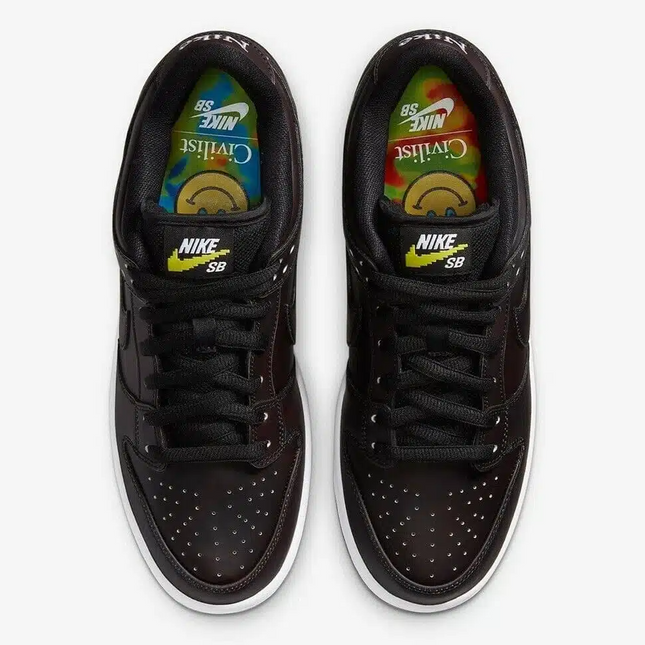 Men's Civilist x Nike SB Dunk Low Pro QS Thermography Shoes