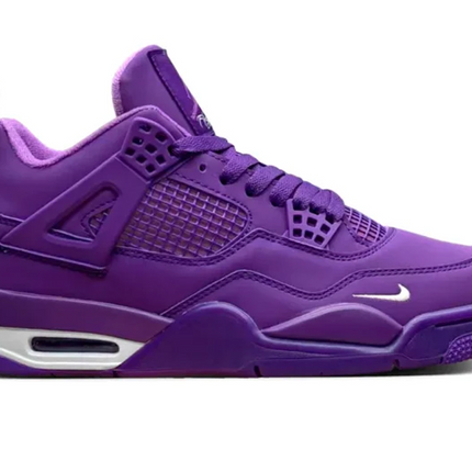 Men's Nike Air Jordan 4 Purple Thunder Shoes