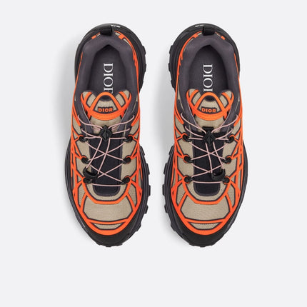 Men's Dior B31 Runner Beige Orange Sneakers