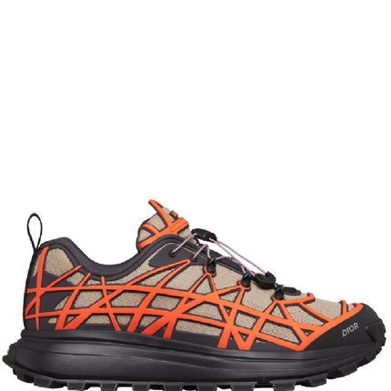 Men's Dior B31 Runner Beige Orange Sneakers