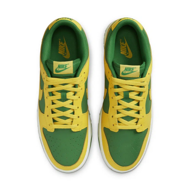 Men's  Nike Dunk Low Retro Reverse Brazil Shoes