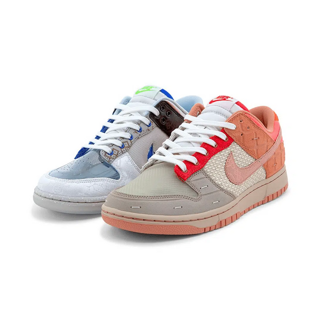 Men's Nike CLOT x Dunk Low What The Shoes