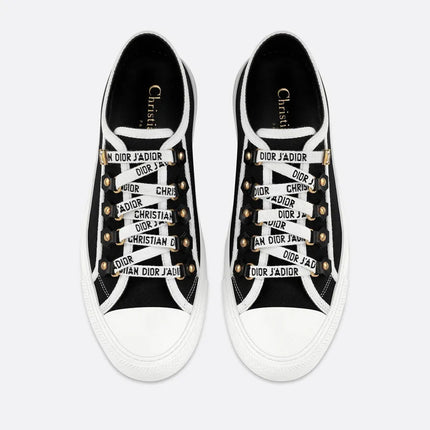 Men's Dior Walk’n’Dior Platform Black Sneakers