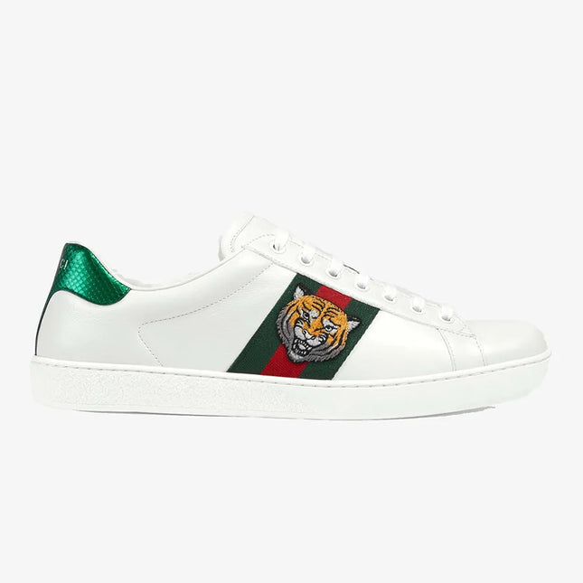 Men's Gucci Ace Embroidered Tiger Sneakers