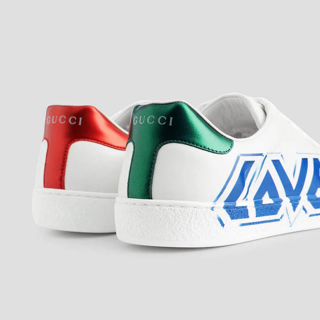 Men's Gucci Ace  Sneakers With Loved Sneakers