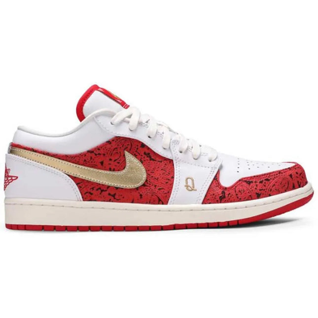 Men's Nike Air Jordan 1  Low SE Spades Shoes