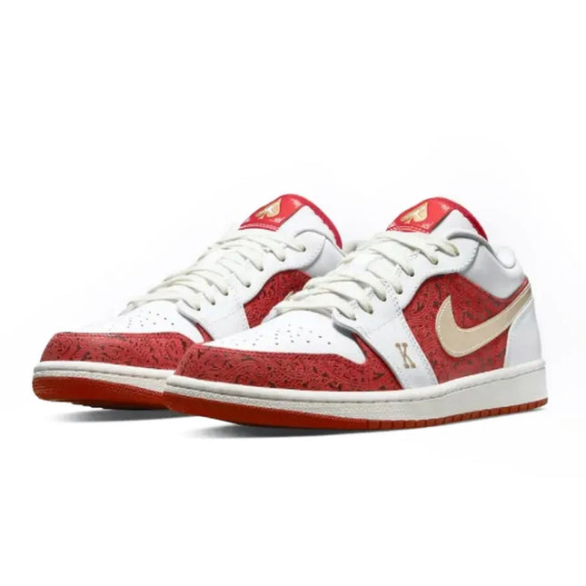 Men's Nike Air Jordan 1  Low SE Spades Shoes