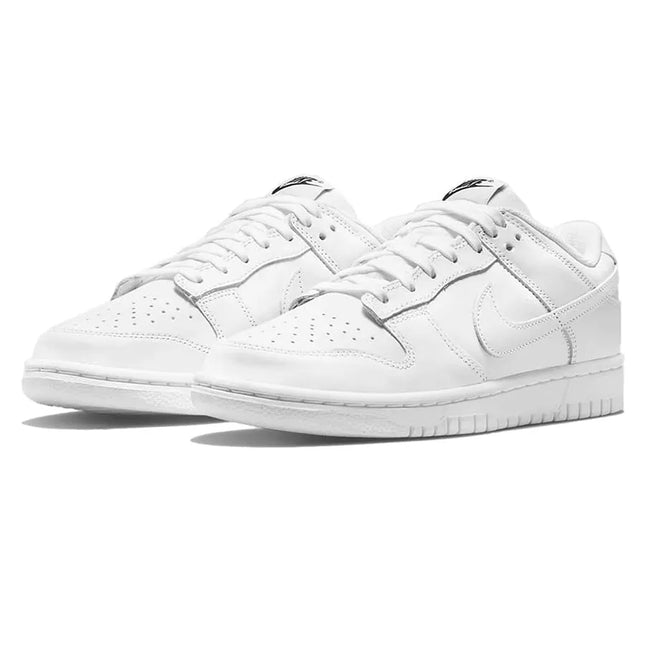 Men's Nike Dunk Low Triple White Shoes