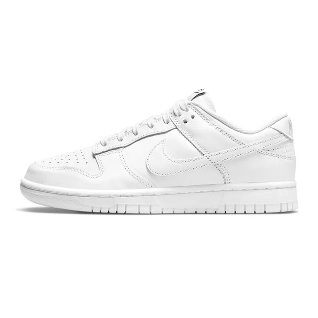 Men's Nike Dunk Low Triple White Shoes