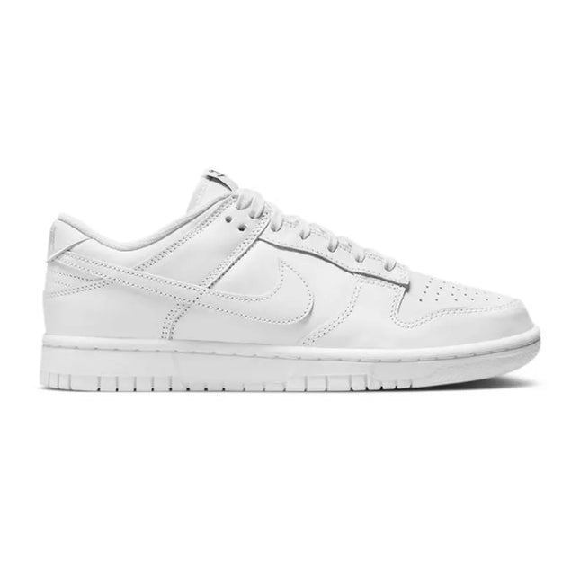 Men's Nike Dunk Low Triple White Shoes