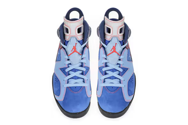 Men's Awake NY x Air Jordan 6 Denim Blue Shoes