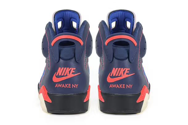 Men's Awake NY x Air Jordan 6 Denim Blue Shoes