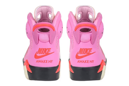 Men's Awake NY x Air Jordan 6 Playful Pink Shoes