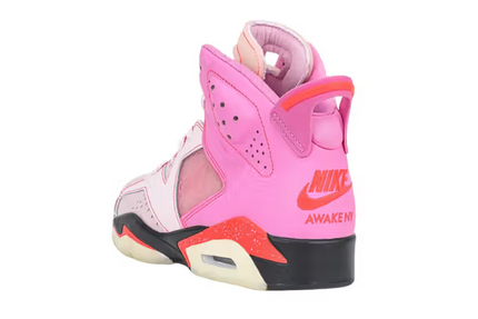 Men's Awake NY x Air Jordan 6 Playful Pink Shoes